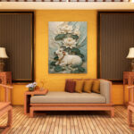 Divine Cow and Lots - Canvas Painting - Image 3