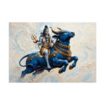 Divine Shiva with Nandi