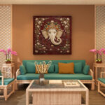 Royal Ganesha Pichwai - Image 3