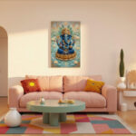 Divine Blue Ganesha - Image 3