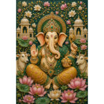 The Azure Ganesha Relief Mural