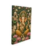 The Azure Ganesha Relief Mural - Image 2