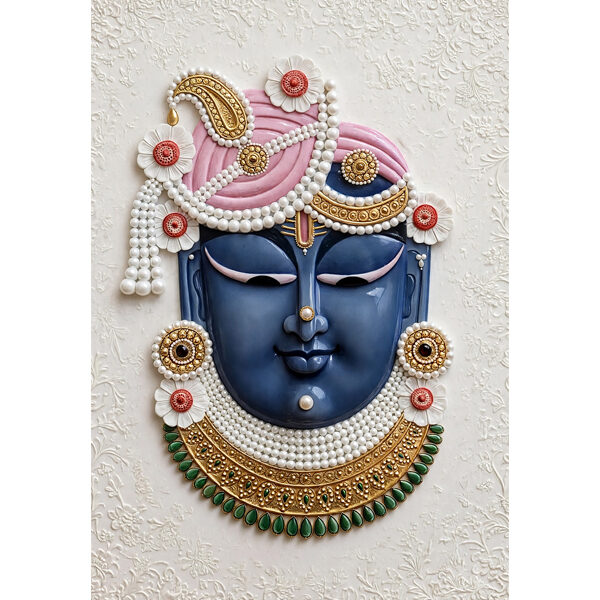 Divine Shrinathji Face Elegance