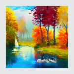 Autumn Voyage on Mirror Waters