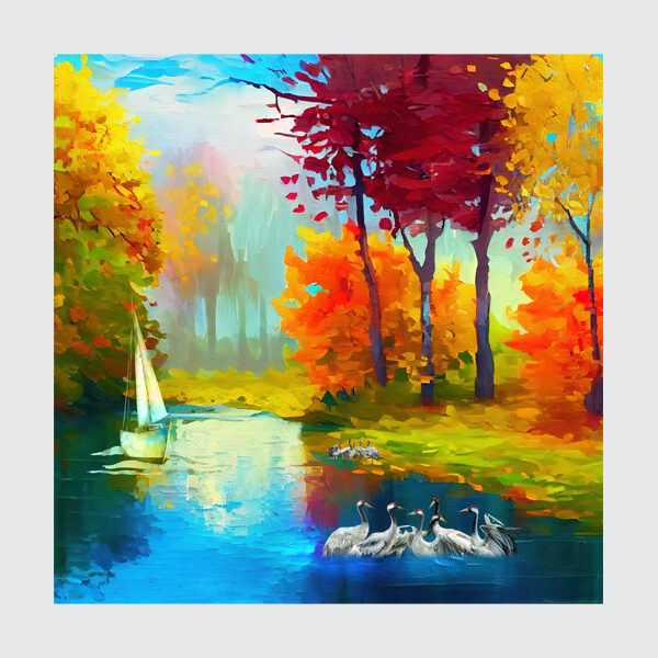 Autumn Voyage on Mirror Waters