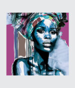 Soul of Africa - The Watercolor Tribal Queen