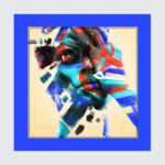 Fragmented Soul - The Abstract Color Face
