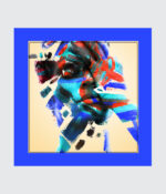 Fragmented Soul - The Abstract Color Face