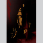 Inner Light - The Golden Buddha Silhouette