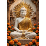 Golden Serenity – Buddha in the Temple