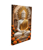 Golden Serenity – Buddha in the Temple - Image 2