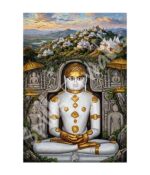 White Jain Tirthankar with Palitana Temple