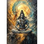 Meditative Mahadev – The Cosmic Stillness