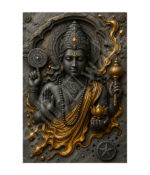 Golden Drape Lord Vishnu