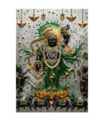 Govardhan Shrinathji 3D Lotus Canvas