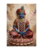Meditative Krishna Divine Serenity