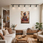 Meditative Krishna Divine Serenity - Image 3