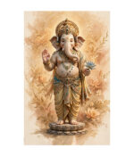Bala Ganesha - The Divine Child with Lotus Blessing
