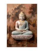 The Marble Buddha in Serene Meditation