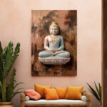 The Marble Buddha in Serene Meditation - Image 3