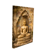 Shanti Mudra - The Meditative Jain Tirthankara Stone Art - Image 2