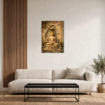 Shanti Mudra - The Meditative Jain Tirthankara Stone Art - Image 3