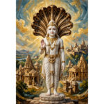 Divine Vishnu with Sheshnag