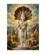 Divine Vishnu with Sheshnag