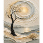 Golden Serenity Tree