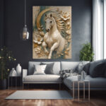 Golden Majesty Horse - Image 3