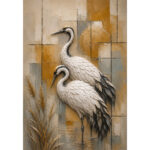 Golden Harmony Cranes