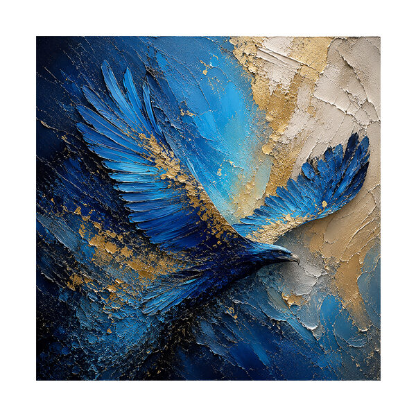Wings of Royal Blue