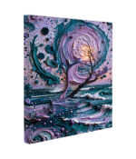 Purple Swirl Sunset Ocean - Image 2