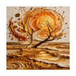Golden Coastal Whirl