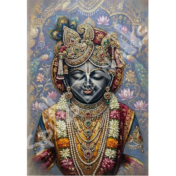 Divine Shrinathji Mukharvind Closeup