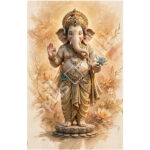 Lotus Blessing Ganesha
