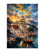 Golden Sunset Temple