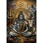Lord Shiva with Nandi